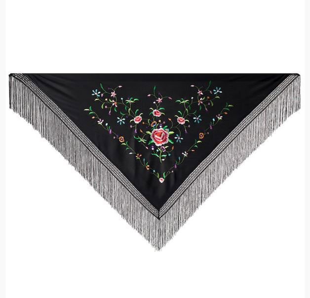 Embroidered Shawl Made in China. 170cmX80cm